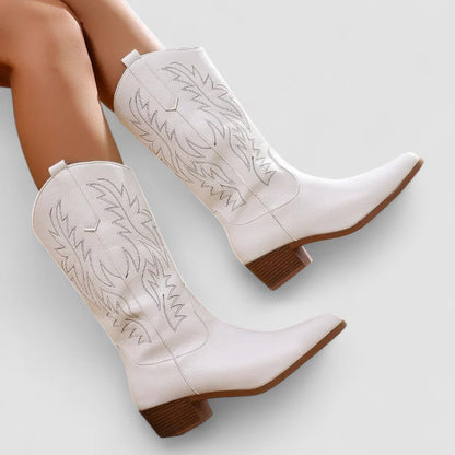 Sierra | Botas vaqueras bordadas