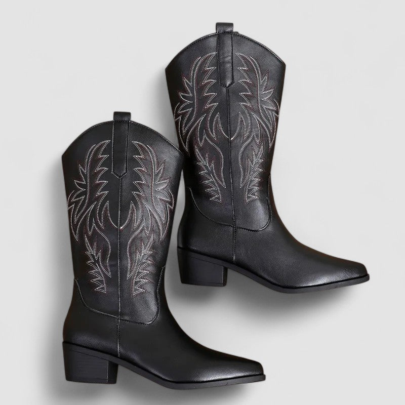 Sierra | Botas vaqueras bordadas