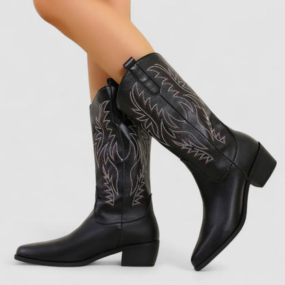 Sierra | Botas vaqueras bordadas