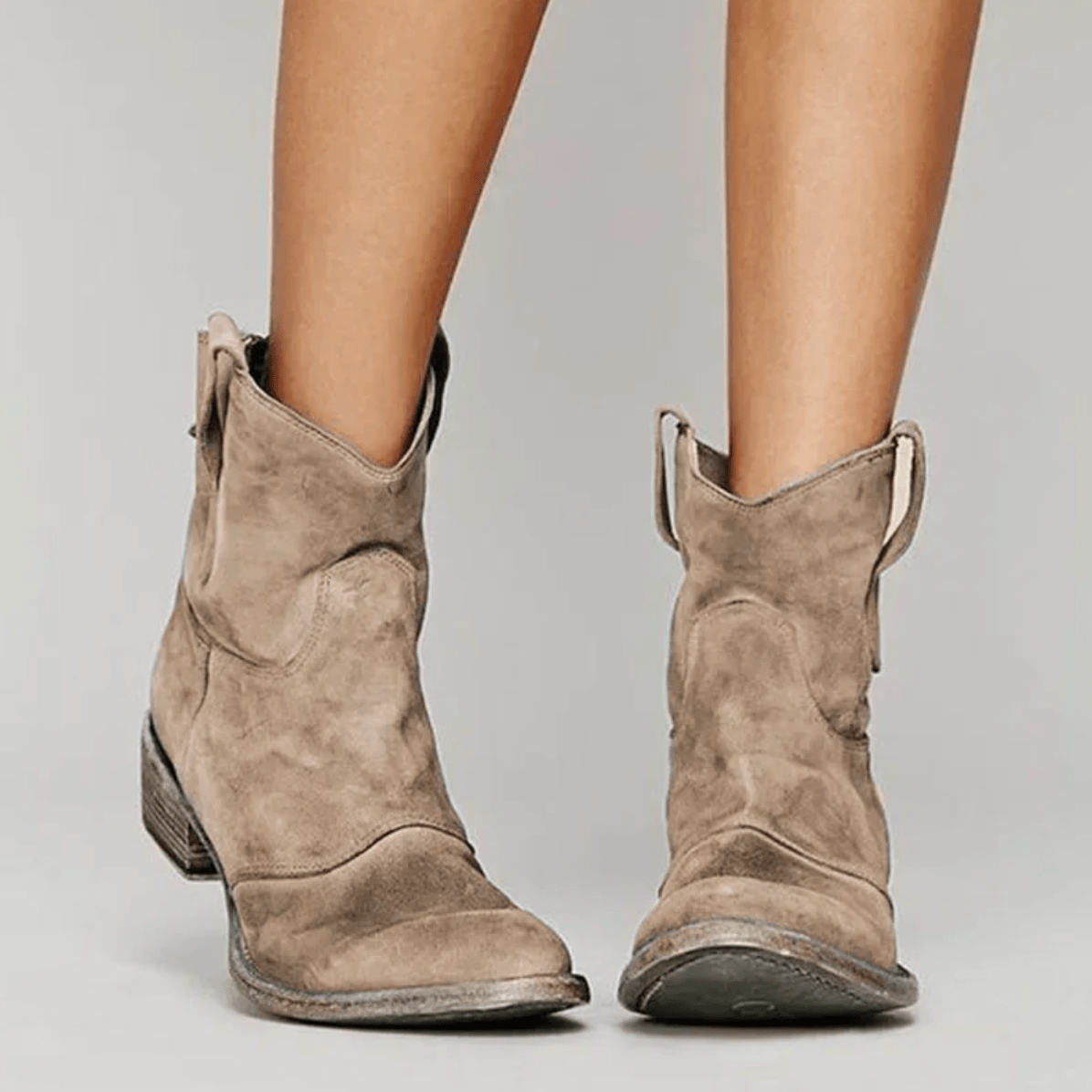 Charlotte - Botas ortopédicas de ante