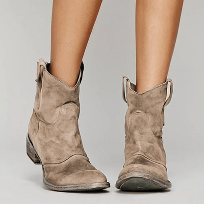 Charlotte - Botas ortopédicas de ante