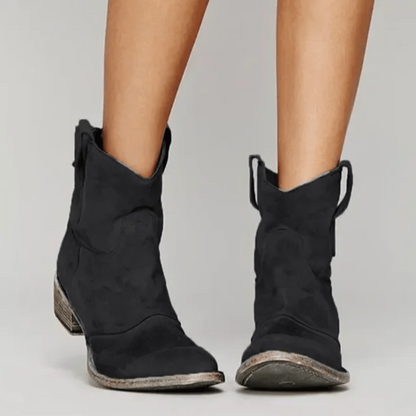 Charlotte - Botas ortopédicas de ante