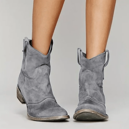 Charlotte - Botas ortopédicas de ante