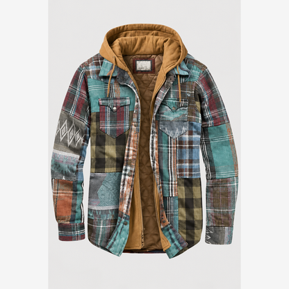 Varel | Chaqueta de patchwork a cuadros