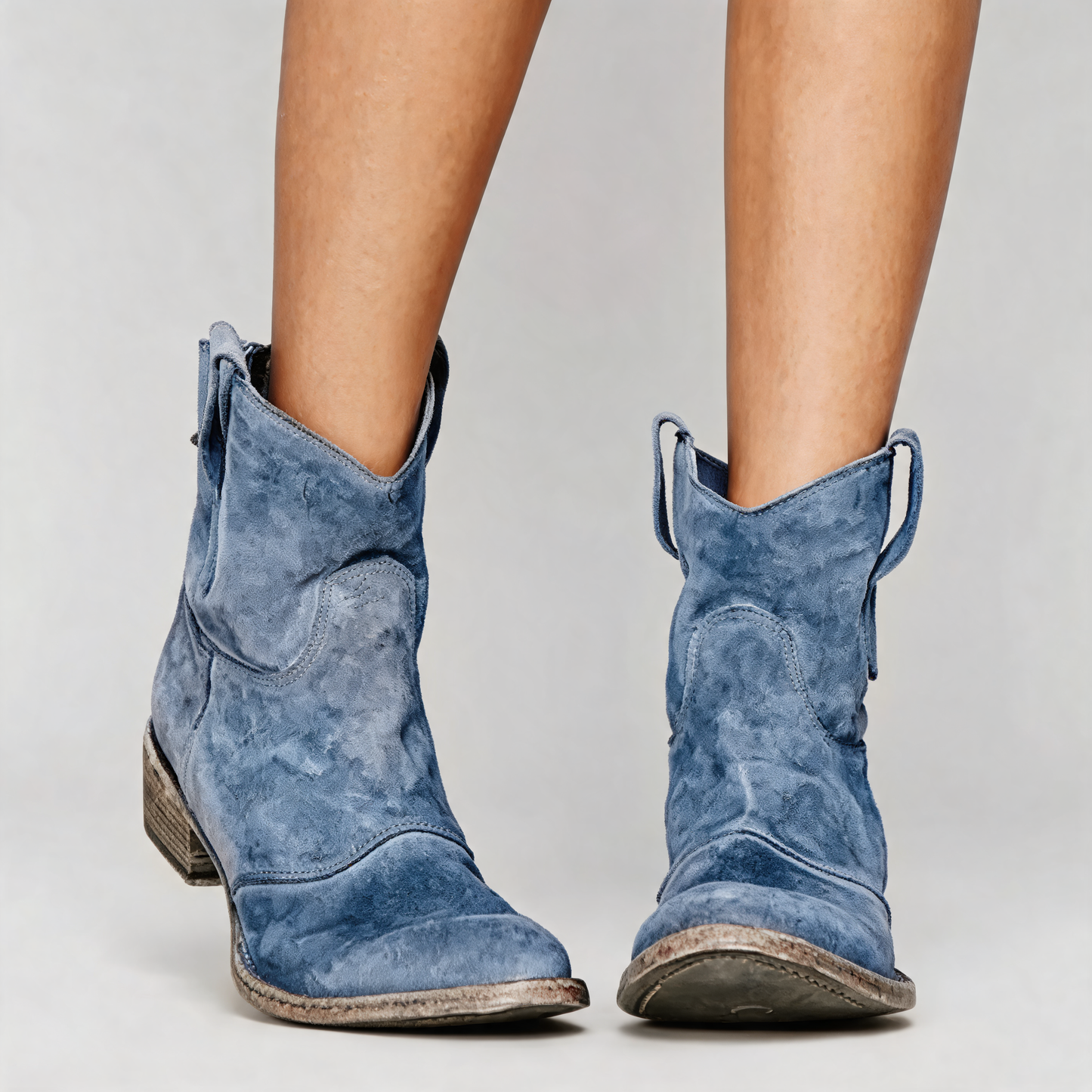 Charlotte - Botas ortopédicas de ante