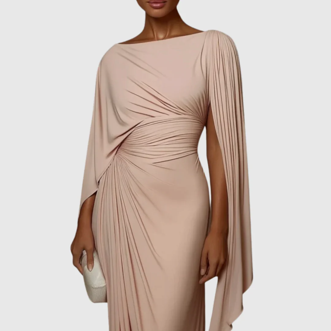 Vestido Largo Celestia™ | Elegancia Fluida para Ocasiones Especiales
