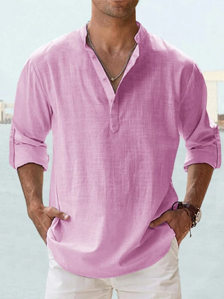 Camisa Horizon™ – Manga Larga Casual para Hombre