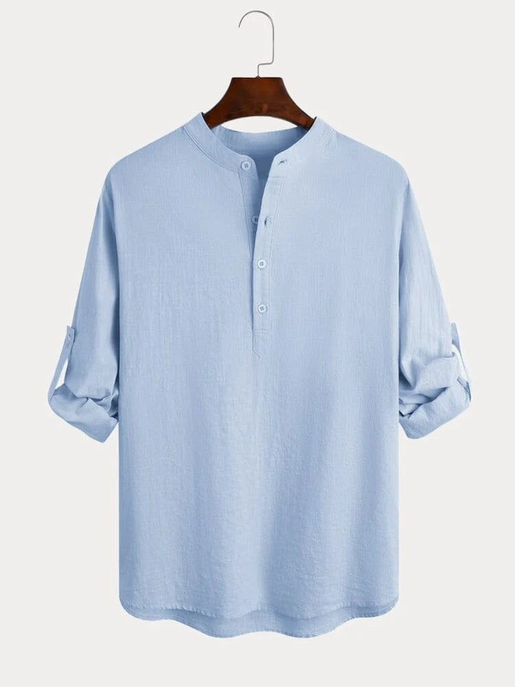 Camisa Horizon™ – Manga Larga Casual para Hombre