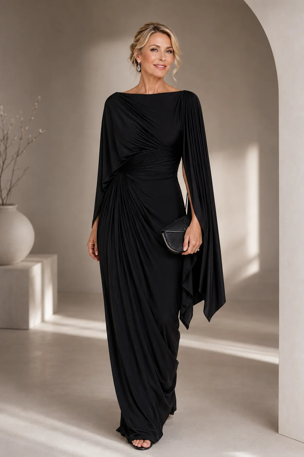 Vestido Largo Celestia™ | Elegancia Fluida para Ocasiones Especiales