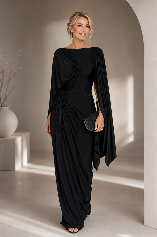 Vestido Largo Celestia™ | Elegancia Fluida para Ocasiones Especiales