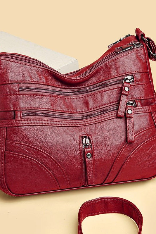 Bolso Bandolera Vintage Elegance – Amplio, Práctico y Sofisticado