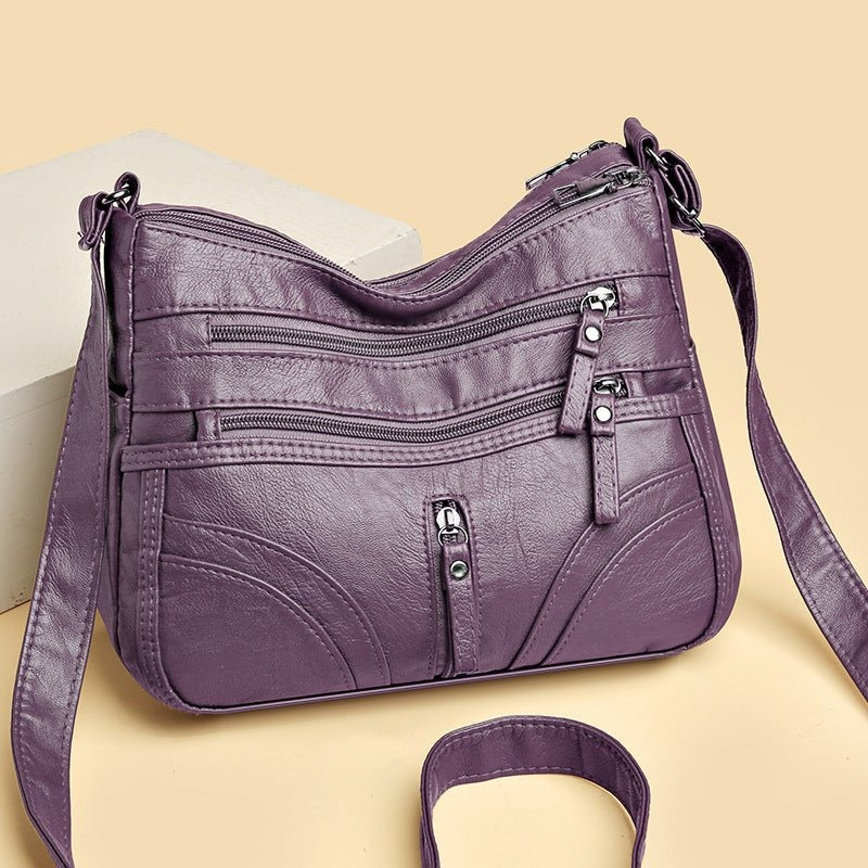 Bolso Bandolera Vintage Elegance – Amplio, Práctico y Sofisticado