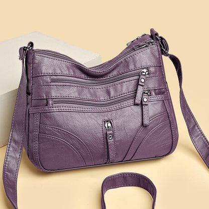Bolso Bandolera Vintage Elegance – Amplio, Práctico y Sofisticado
