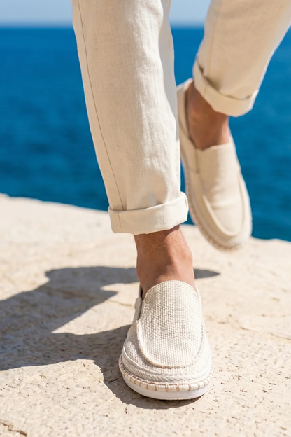 Riccardo – Espadrillas de Lino Premium