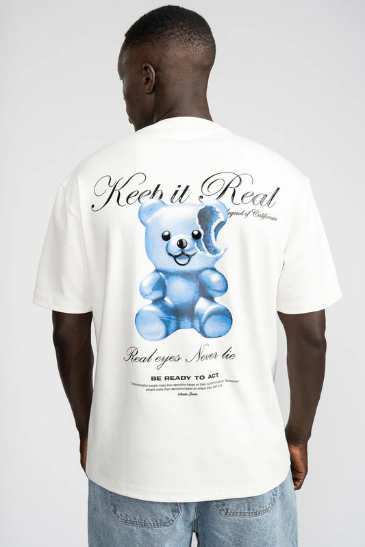 Camiseta Oversize Blue Teddy