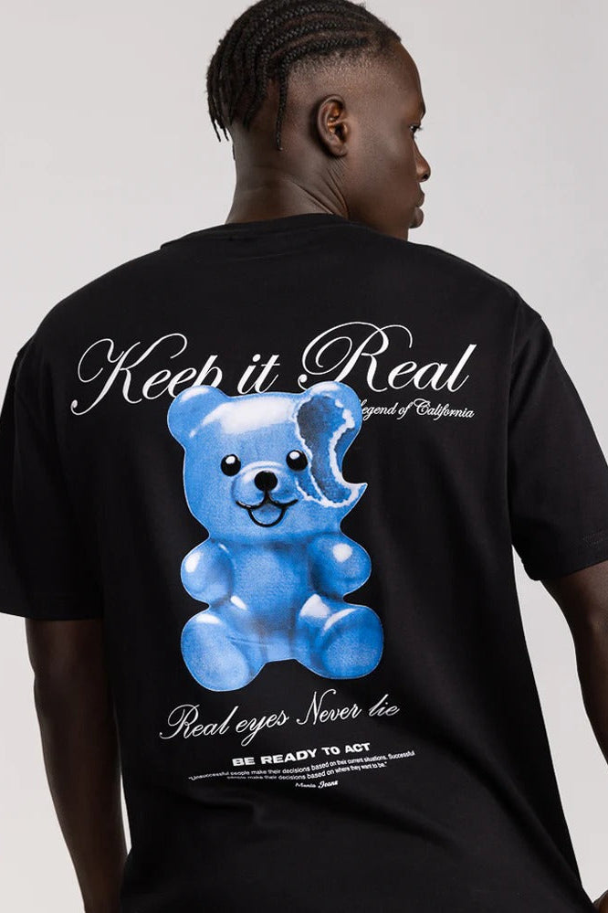 Camiseta Oversize Blue Teddy