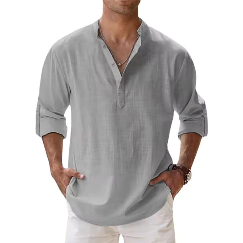Camisa Mateo – Elegancia Ligera de Verano