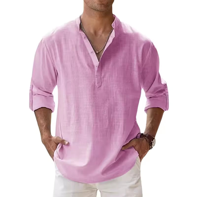 Camisa Mateo – Elegancia Ligera de Verano