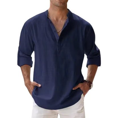 Camisa Mateo – Elegancia Ligera de Verano