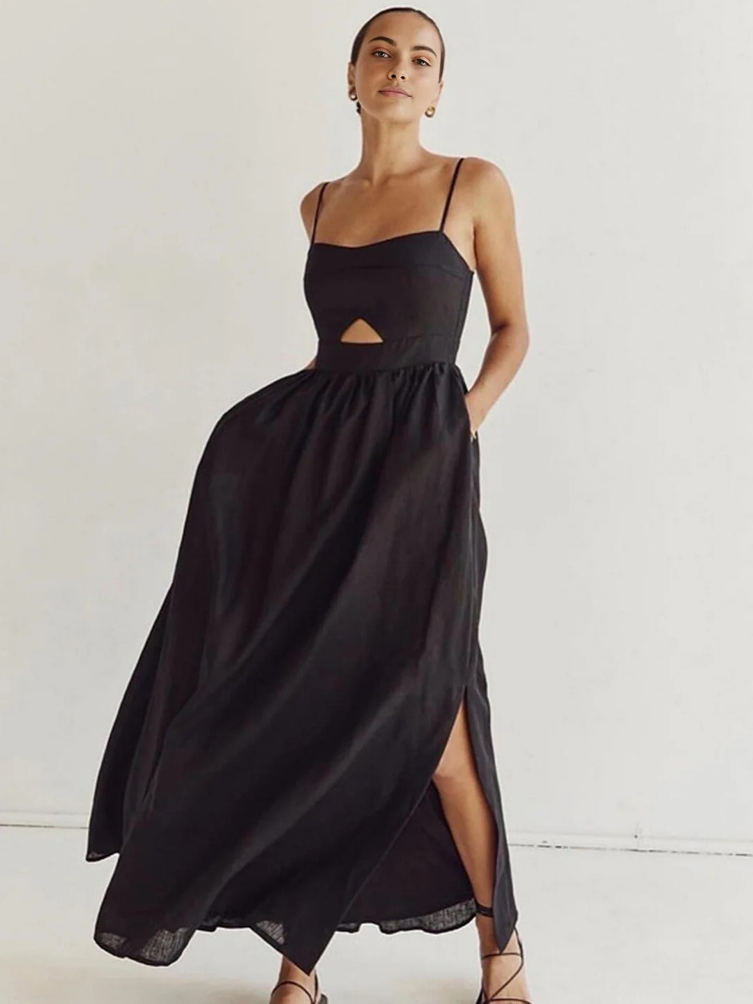 Vestido Maxi Elegance con Abertura