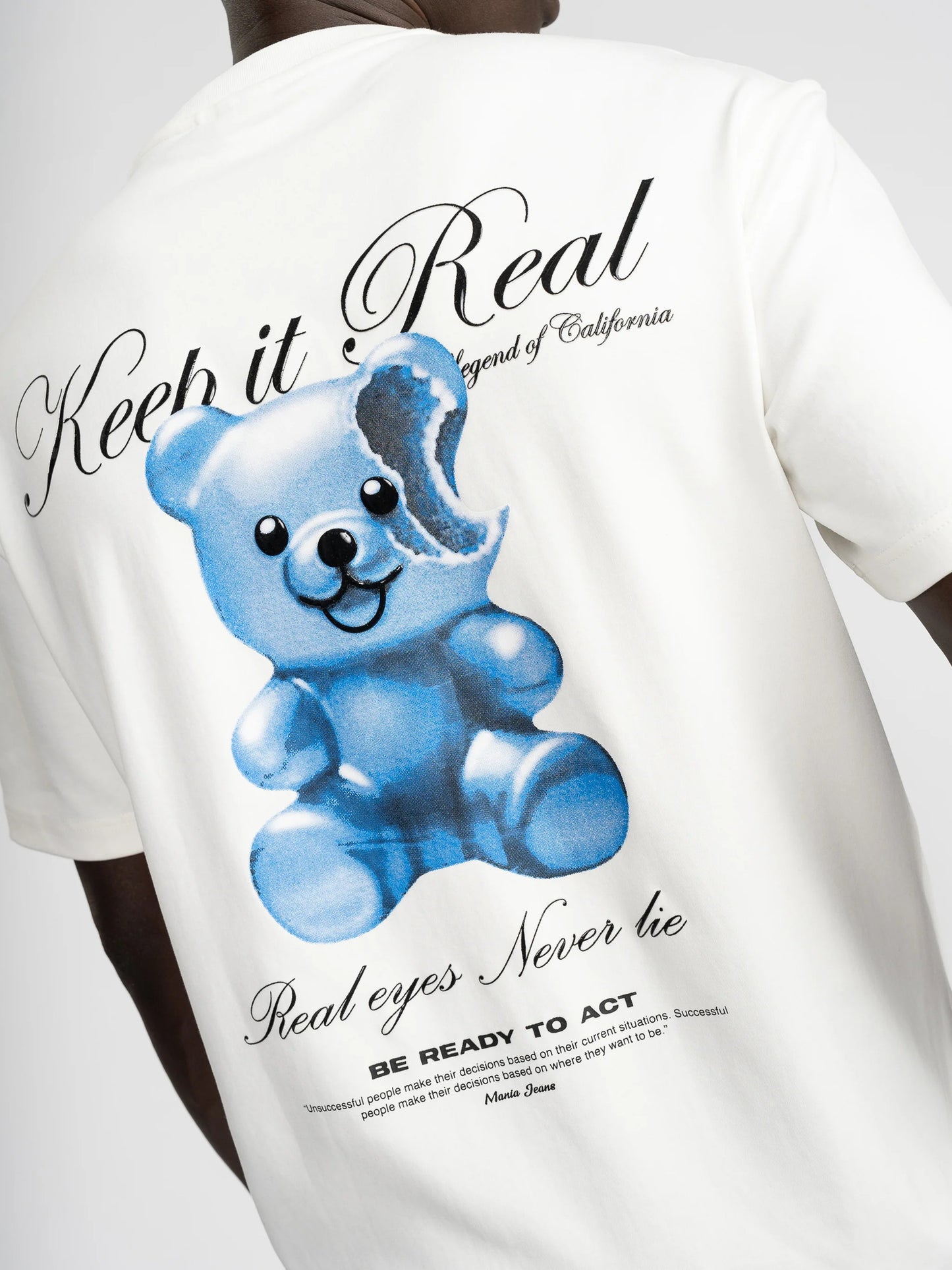 Camiseta Oversize Blue Teddy