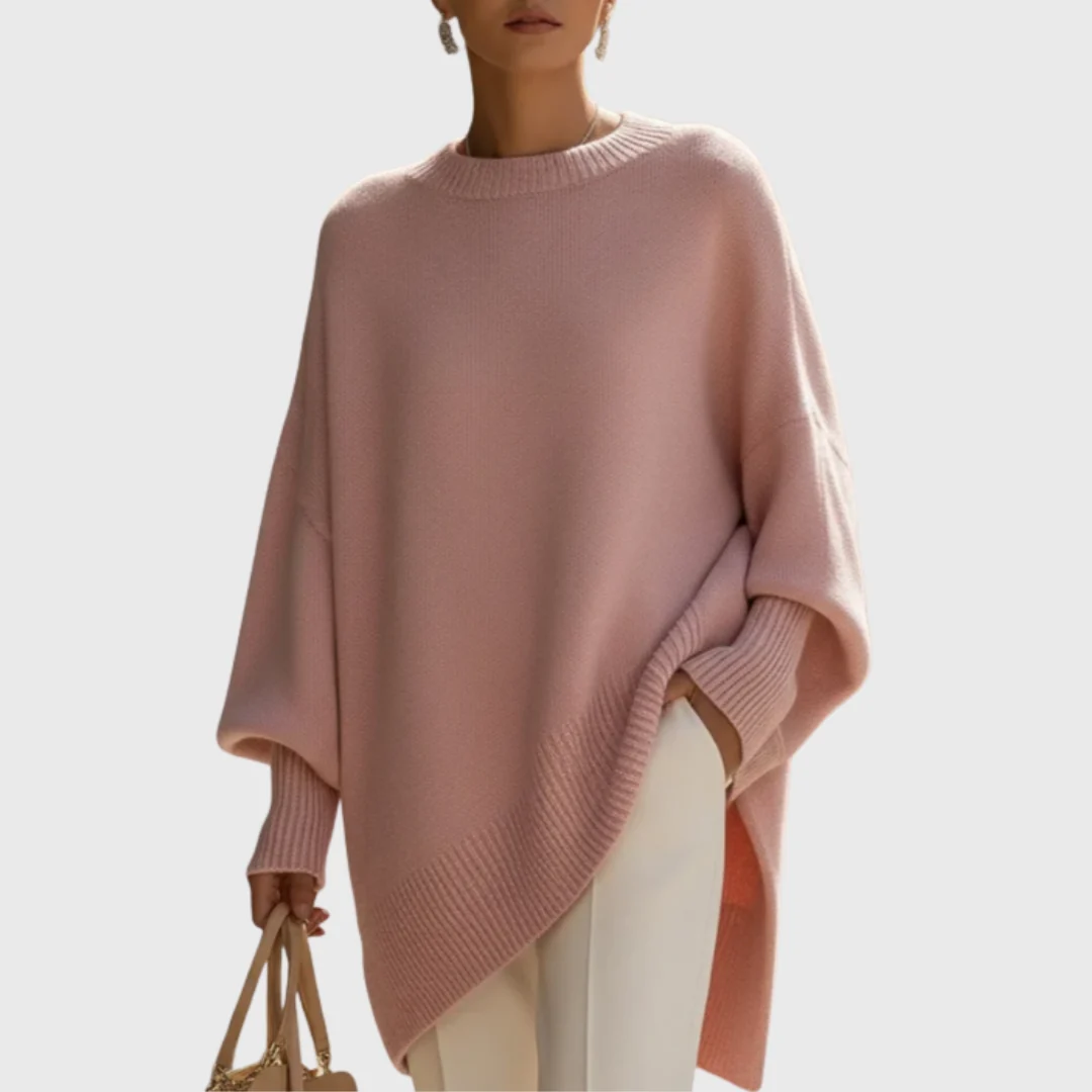 Poncho Livia | Jersey Oversize de Punto Suave