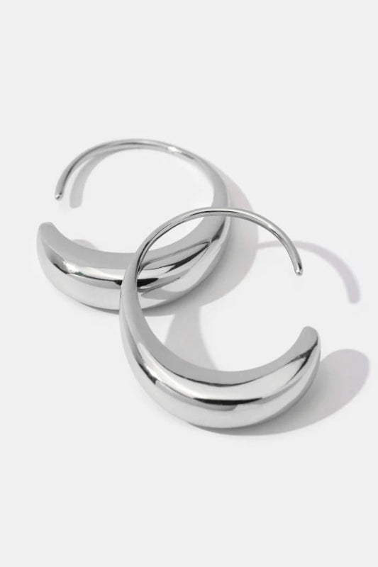 Pendientes Aura – Aros Dorados Minimalistas