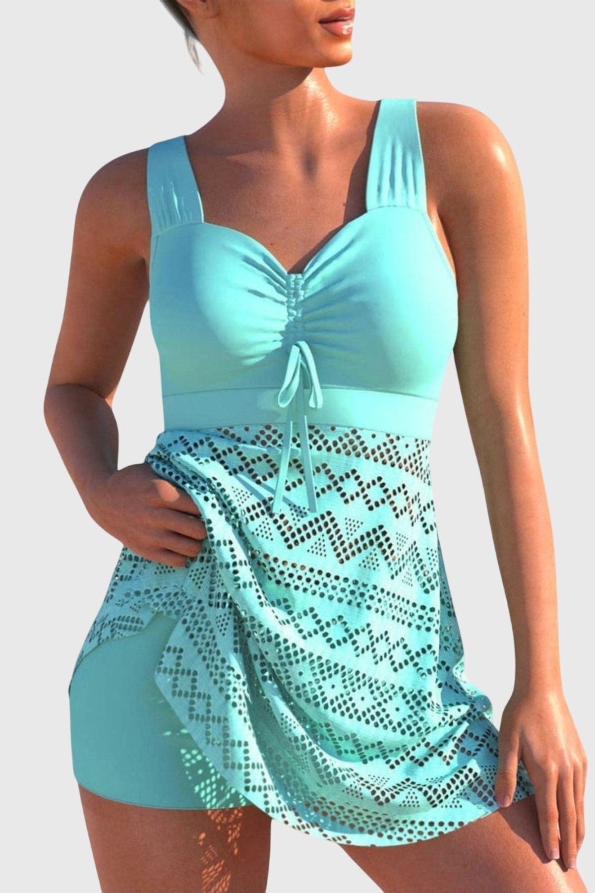 Isabel - Tankini con Falda Ibiza