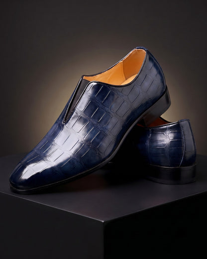 Mocasín Lorenzo de piel sin cordones