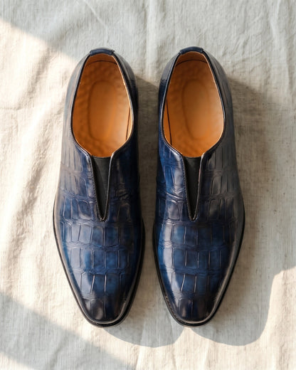 Mocasín Lorenzo de piel sin cordones