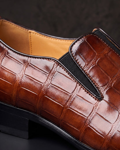 Mocasín Lorenzo de piel sin cordones