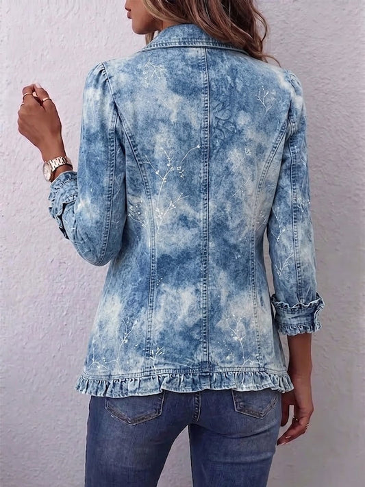 Genoveva | Chaqueta botánica sombreada