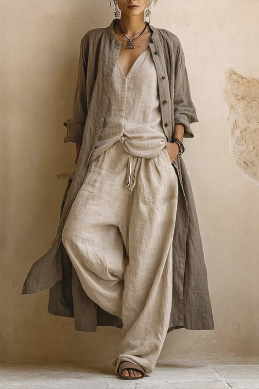 Siena | Conjunto de tres piezas con capas