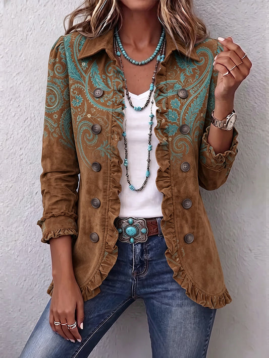 Macarena | Chaqueta de cachemir color caramelo