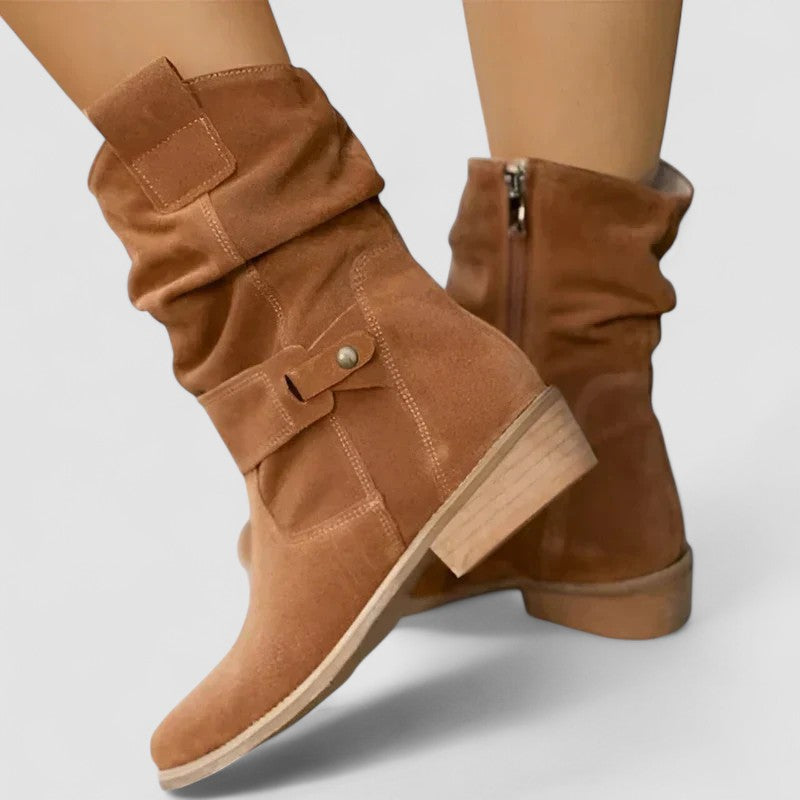 Elyse | Botas vaqueras de estilo holgado
