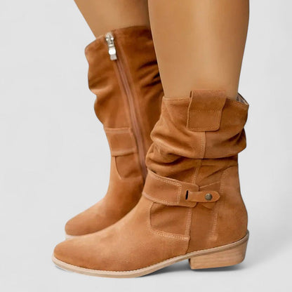 Elyse | Botas vaqueras de estilo holgado