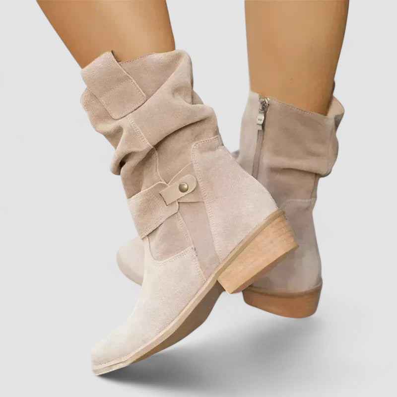 Elyse | Botas vaqueras de estilo holgado