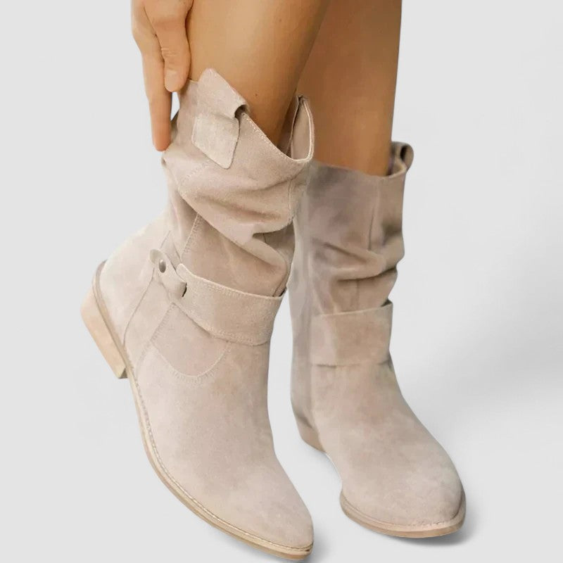 Elyse | Botas vaqueras de estilo holgado