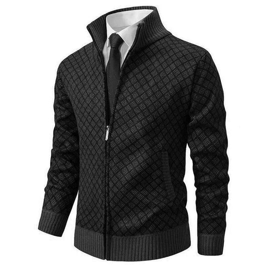 Tobias™ – Suéter de punto con cuello con cremallera