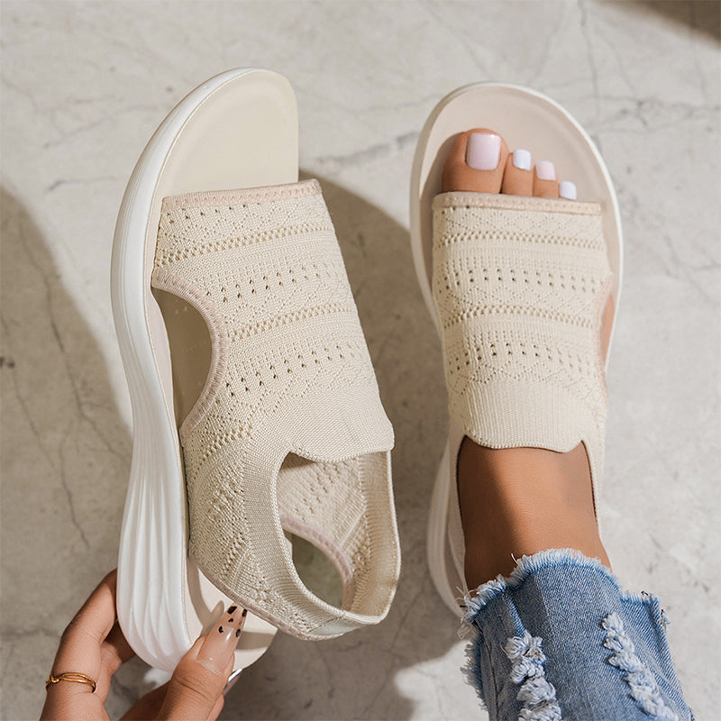 Serena | Sandalias de plataforma transpirables para mujer