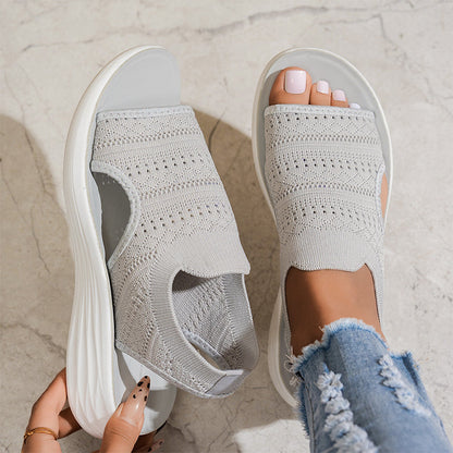 Serena | Sandalias de plataforma transpirables para mujer