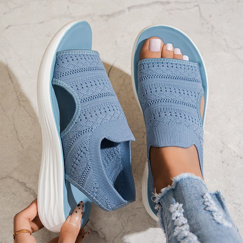 Serena | Sandalias de plataforma transpirables para mujer
