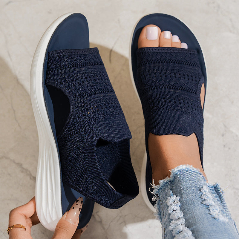 Serena | Sandalias de plataforma transpirables para mujer