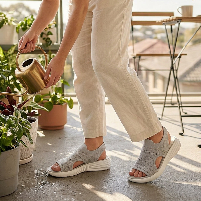 Serena | Sandalias de plataforma transpirables para mujer