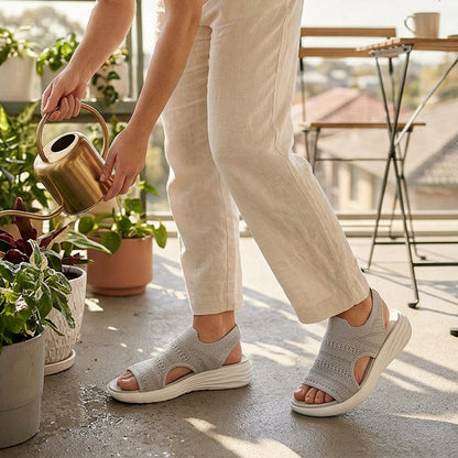 Serena | Sandalias de plataforma transpirables para mujer